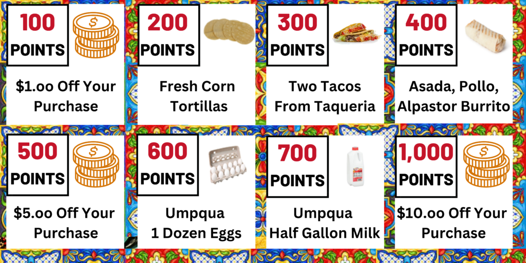 Rewards El Torito Supermarket